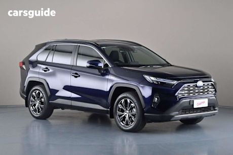Blue 2024 Toyota RAV4 Wagon Gxl (2Wd) Hybrid