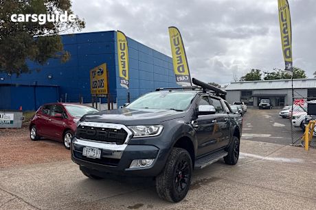 Grey 2016 Ford Ranger Crew Cab Pickup Xlt 3.2 Hi-Rider (4X2)