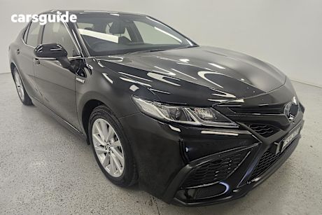 Black 2022 Toyota Camry Sedan Ascent Sport Hybrid