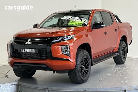 Orange 2023 Mitsubishi Triton Double Cab Pick Up Gsr (4X4)