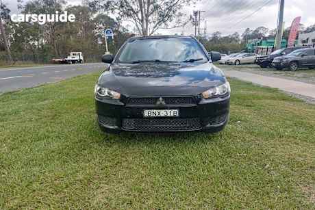 Black 2010 Mitsubishi Lancer Hatchback Es Sportback