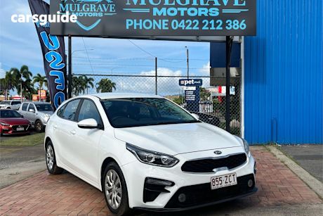 White 2019 Kia Cerato Hatchback S