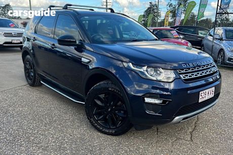 Blue 2016 Land Rover Discovery Sport Wagon Td4 150 Se 5 Seat