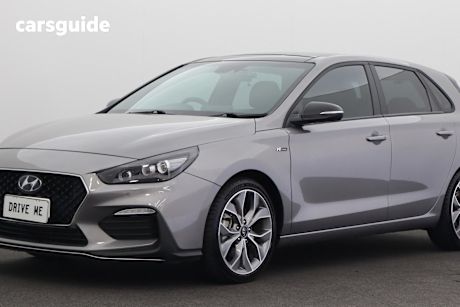 Grey 2020 Hyundai I30 Hatchback N Line Premium