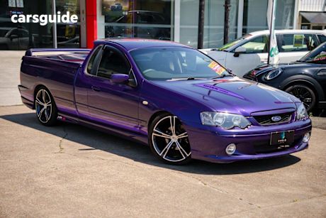Purple 2004 Ford Falcon Utility Xr8
