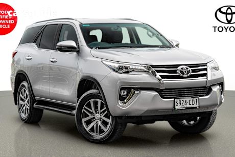 Silver 2019 Toyota Fortuner Wagon Crusade