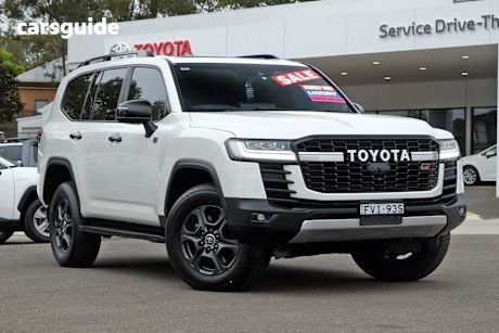 White 2022 Toyota Landcruiser Wagon Lc300 Gr-S (4X4)