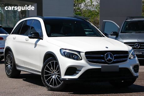 White 2017 Mercedes-Benz GLC350 Wagon D