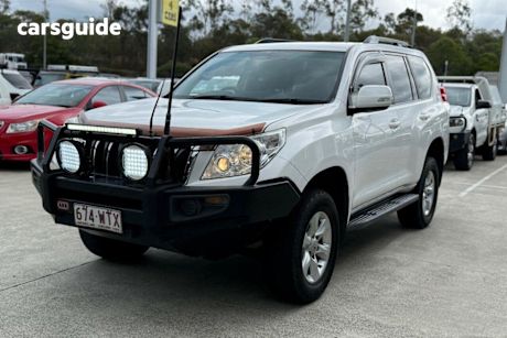 White 2010 Toyota Landcruiser Prado Wagon Gxl (4X4)