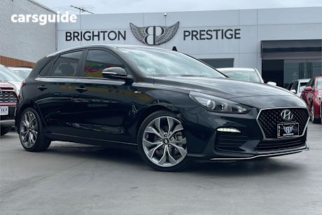 Black 2020 Hyundai I30 Hatchback N Line