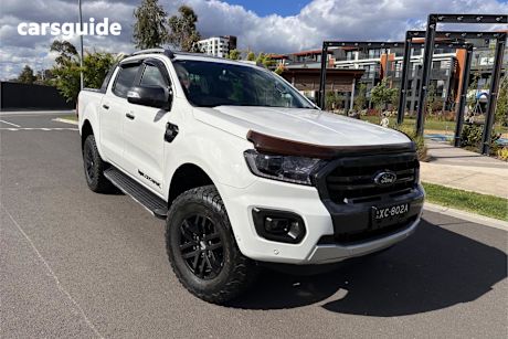 White 2020 Ford Ranger Double Cab Pick Up Wildtrak 3.2 (4X4)
