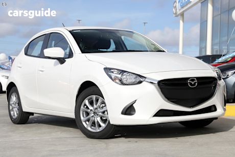 White 2016 Mazda 2 Hatchback Maxx