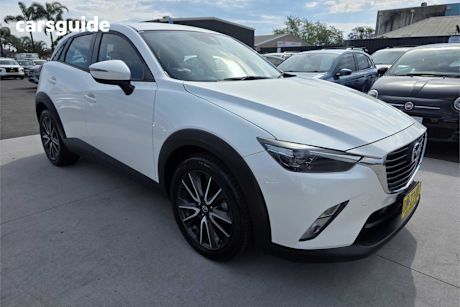 White 2016 Mazda CX-3 Wagon S Touring (Fwd)