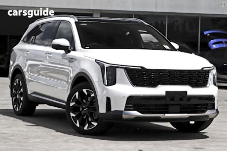 White 2025 Kia Sorento Wagon Gt-Line 7 Seat