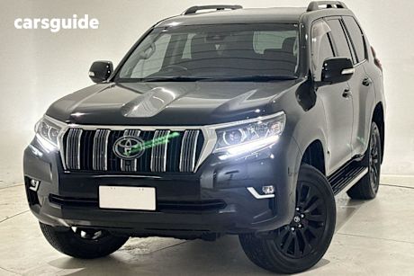 Black 2021 Toyota Landcruiser Prado Wagon Vx