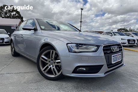 Silver 2015 Audi A4 Sedan 2.0 Tfsi Ambition Quattro