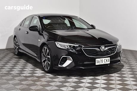 Black 2018 Holden Commodore Liftback Vxr