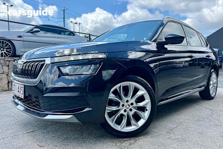 Black 2020 Skoda Kamiq Wagon 85Tsi