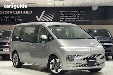 Silver 2022 Hyundai Staria Wagon