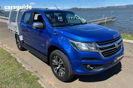Blue 2017 Holden Colorado Crew Cab Pickup Ltz (4X4)