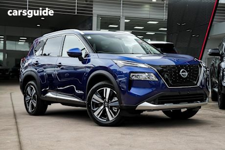 Blue 2025 Nissan X-Trail Wagon Ti (4Wd) E-Power (Hybrid)