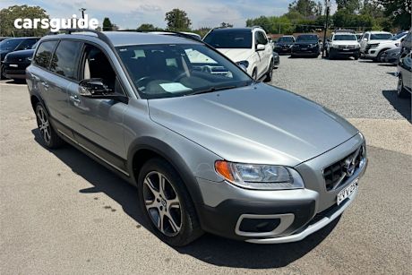 Grey 2014 Volvo XC70 Wagon T6 Teknik
