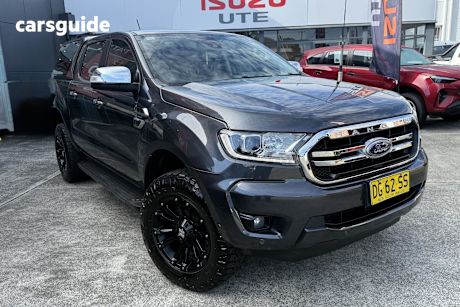 Grey 2019 Ford Ranger Double Cab Pick Up Xlt 2.0 (4X4)