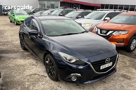 Blue 2014 Mazda 3 Hatchback Sp25 Gt