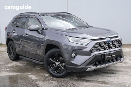 Silver 2021 Toyota RAV4 Wagon Cruiser (Awd) Hybrid