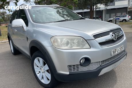 Silver 2008 Holden Captiva Wagon Lx (4X4)