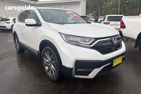 White 2023 Honda CR-V Wagon Vti L (Awd) 5 Seats