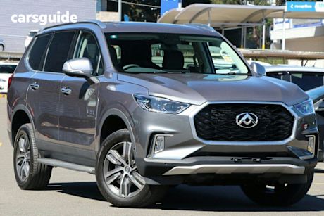 Black 2025 LDV D90 Wagon Executive (4Wd)