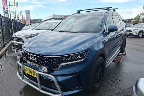 Blue 2023 Kia Sorento Wagon Sport+ 7 Seat