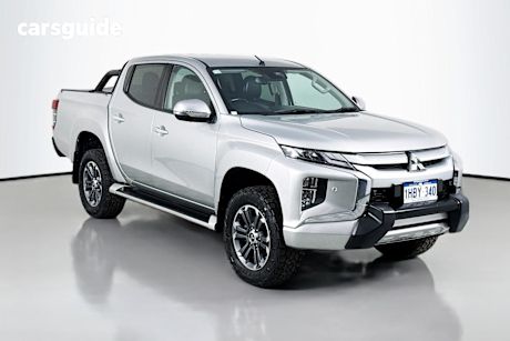 Silver 2019 Mitsubishi Triton Double Cab Pick Up Gls (4X4) Premium