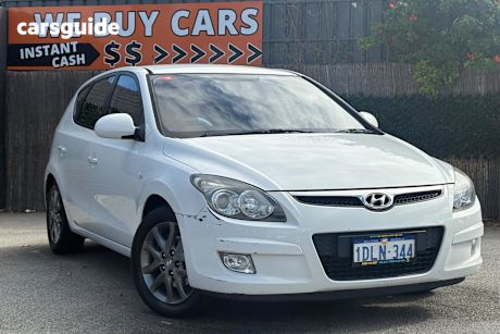 White 2010 Hyundai I30 Hatch SLX