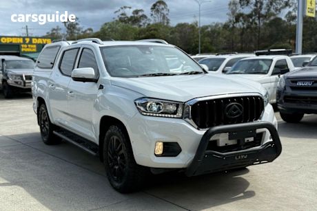 White 2020 LDV T60 Double Cab Utility Trailrider 2 (4X4) D20