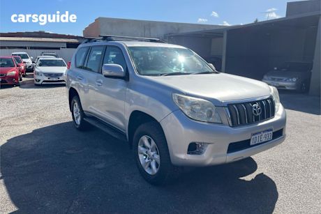 Silver 2009 Toyota Landcruiser Prado SUV GXL 4X4