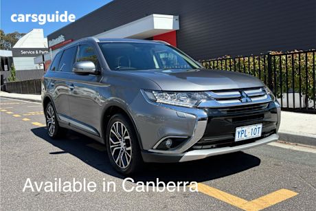 Grey 2016 Mitsubishi Outlander Wagon Exceed (4X4)
