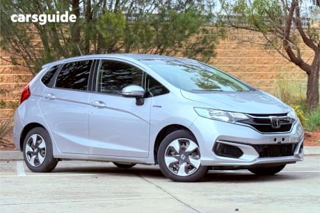 Silver 2019 Honda Fit Hatch HYBRID F