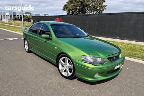 Green 2004 Ford Falcon Sedan Xr6T