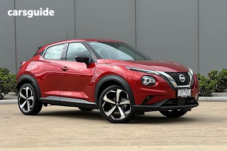 Red 2020 Nissan Juke Hatchback St-L