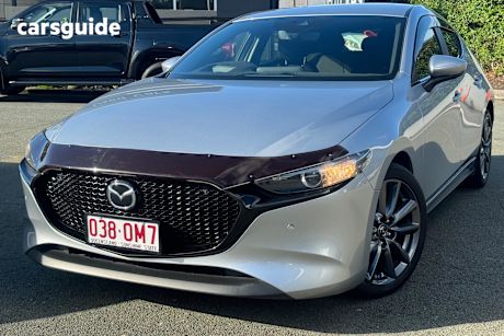 Silver 2019 Mazda 3 Hatchback G25 Evolve