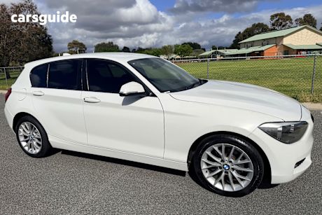 White 2014 BMW 118I Hatchback