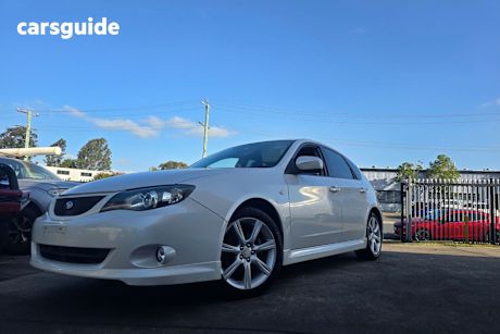 White 2009 Subaru Impreza Hatchback Rs (Awd)