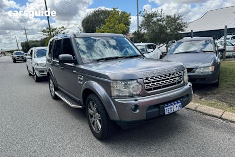 Grey 2010 Land Rover Discovery 4 Wagon 3.0 Tdv6 Se