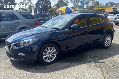 Blue 2014 Mazda 3 Hatchback Maxx