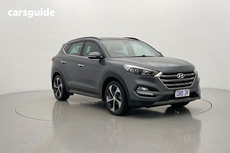 Grey 2016 Hyundai Tucson Wagon Highlander (Awd)