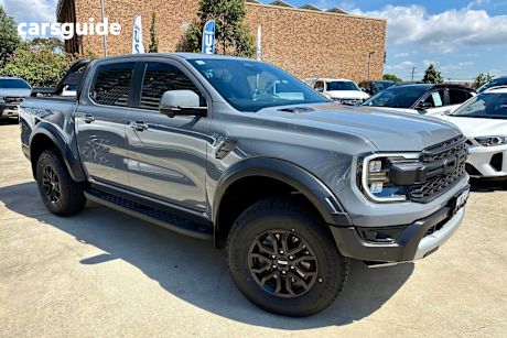 Grey 2022 Ford Ranger Double Cab Pick Up Raptor 3.0 (4X4)