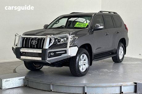 Grey 2021 Toyota Landcruiser Prado Wagon Gxl
