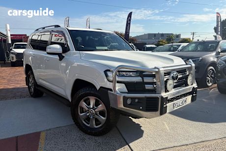 White 2022 Toyota Landcruiser Wagon Lc300 Vx (4X4)